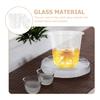 1Set Glass Tea Infuser Lid High Grade Material Smooth Texture Professional Tea Strainer for Better Tasting Experience