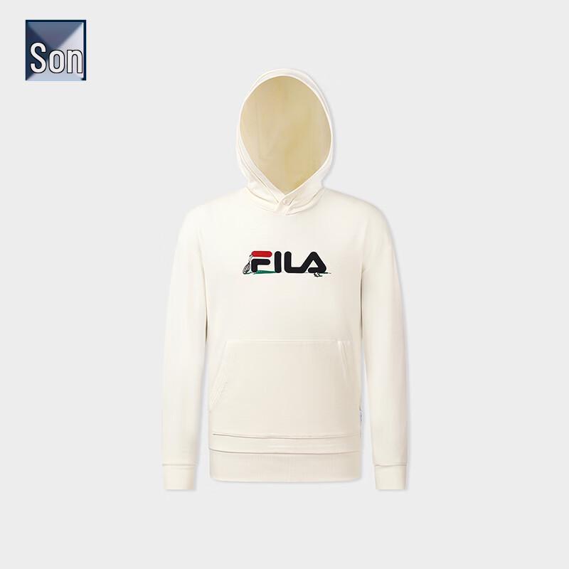 FILA Unisex Hooded Loose-Fit Sweatshirt