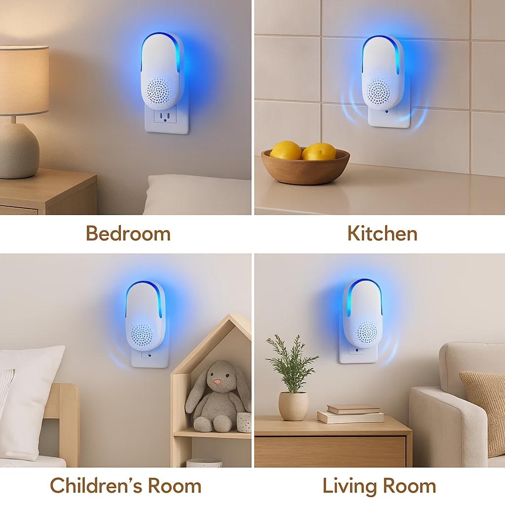 Upgraded Ultrasonic Pest Repeller For Mice Roaches Mosquitoes Spiders