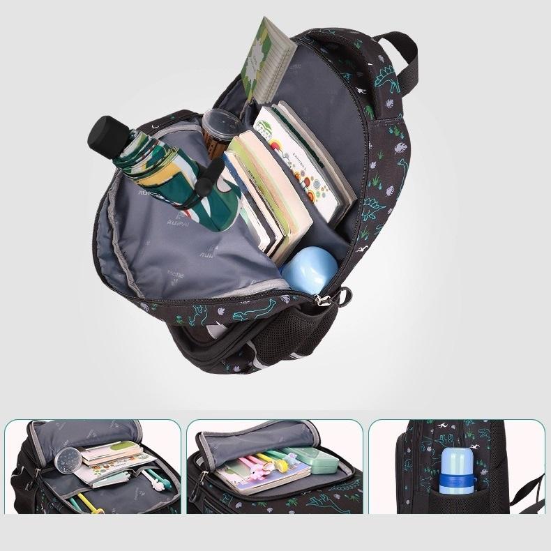 Unicorn Canvas Backpack for Kids Girls Cute School Bag