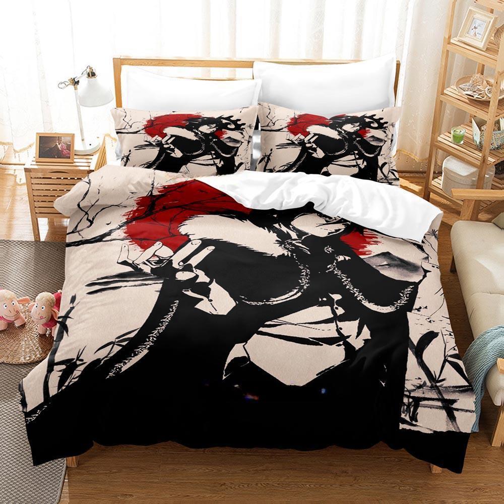 New The Beginning After The End Bedding Set Single Twin Full Queen King Size Bed Set Adult Kid Bedroom Duvetcover Sets Anime Bed