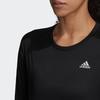 Adidas OTR Long Sleeve Tee Women Athletic Apparel Black GL7984