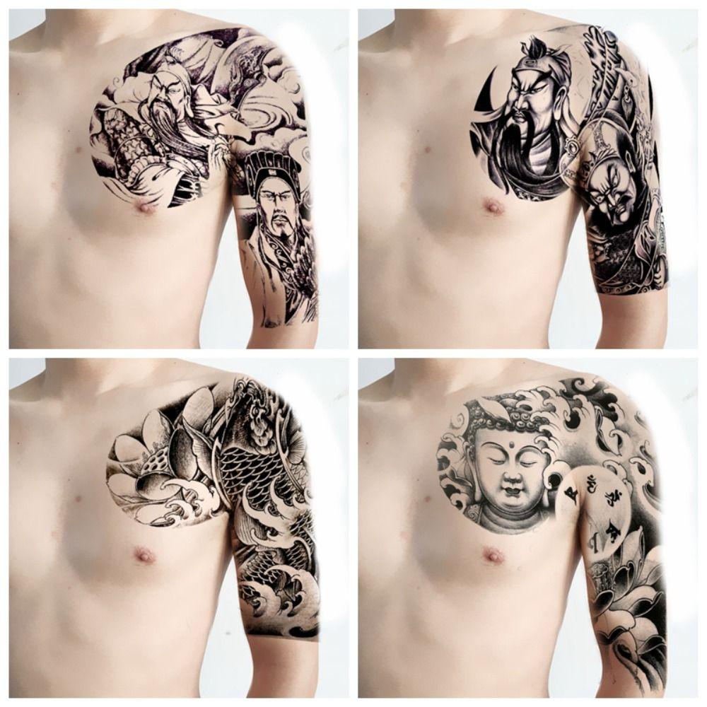 

Dragon Half Nail Tattoo Sticker Waterproof Temporary Tattoo Sticker Fake Tattoo Sticker Women