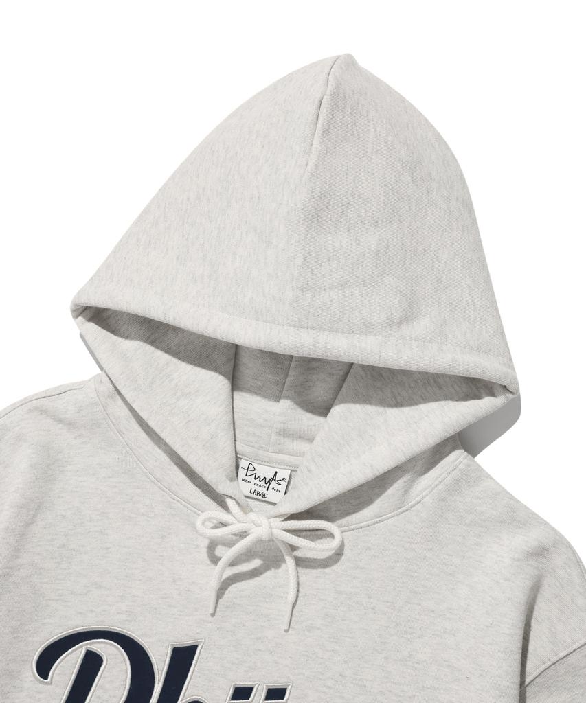 Applique Startail Hoodie_Oatmeal