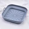 Square Round Air Fryer Silicone Liner Foldable Air Fryer Mat  Kitchen Accessories