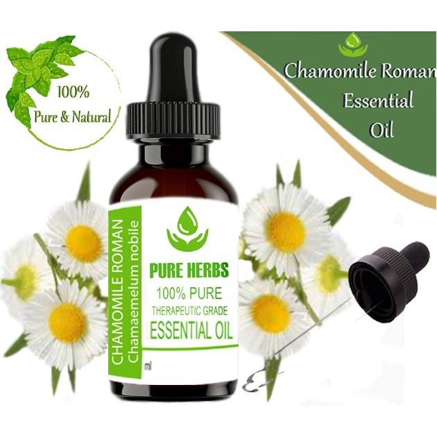 Pure Herbs Chamomile Roman 100% Pure Chamaemelum Nobile Essential Oil ZA 280