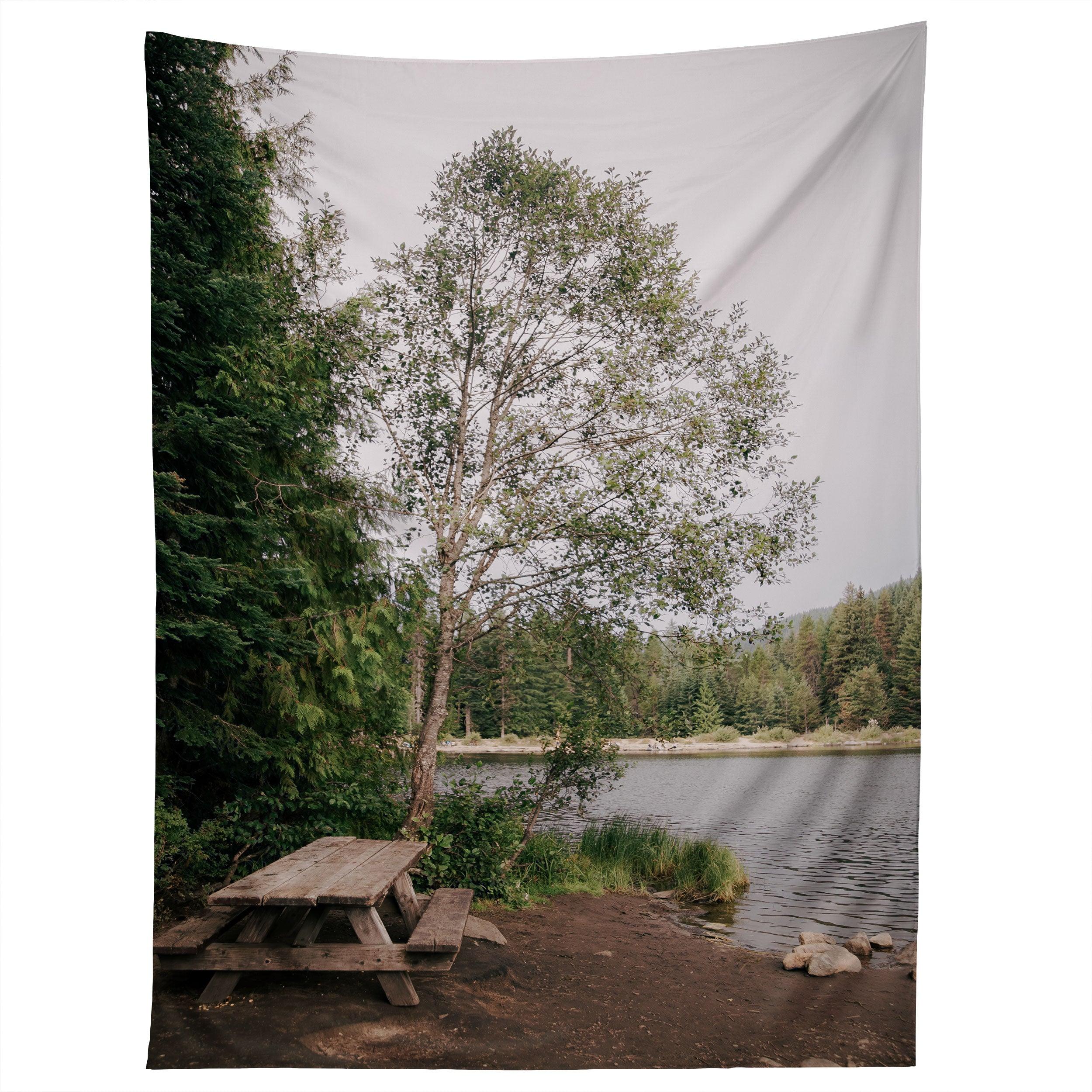 PICNIC LAKE tapestry 75x100