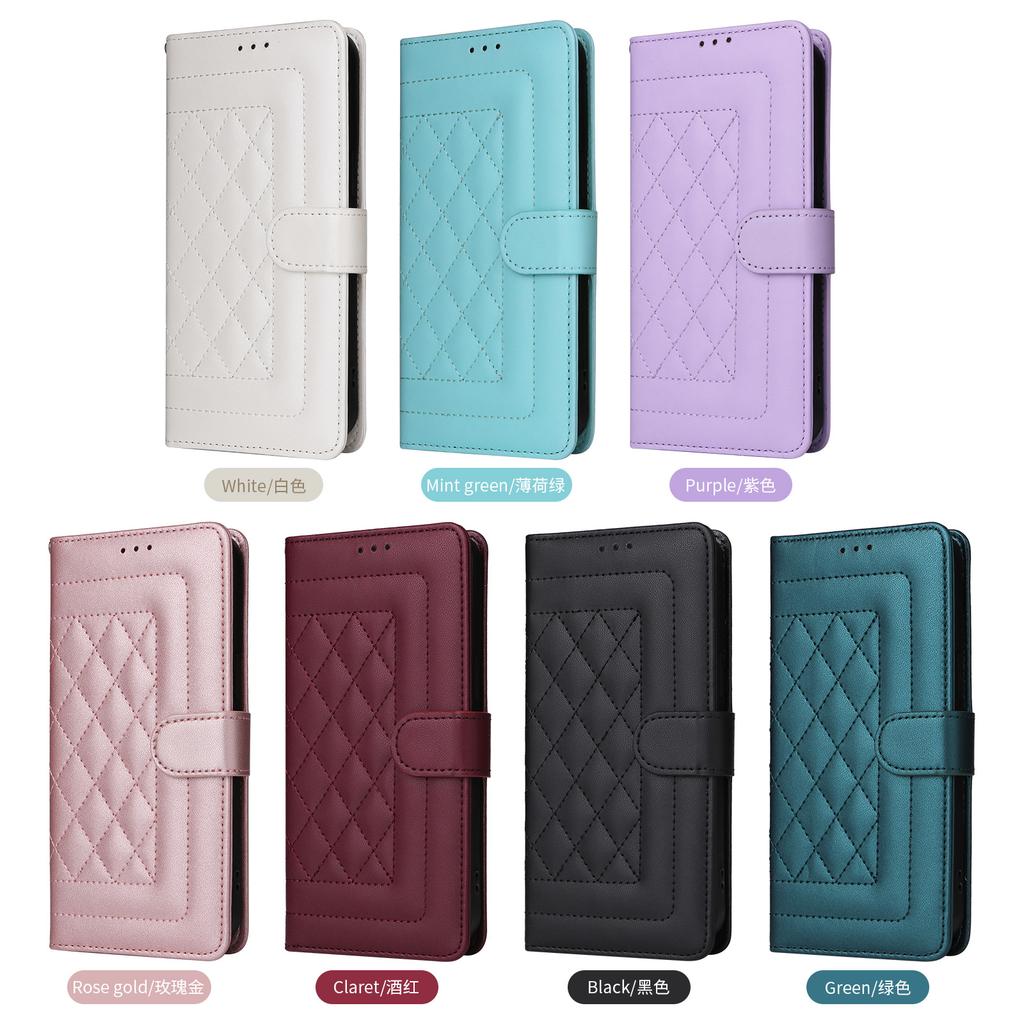 Klappbare Leder-Handyhülle für Samsung Galaxy S24, S25 Ultra, S23 FE, S22, S21, S20, S10, S9 Plus, Note 20, 10 mit Trageband, Brieftasche und Kartenfach