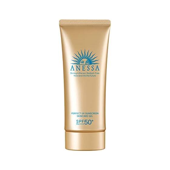 ANESSA 2022 Модель Anessa Perfect UV Skin Care Gel N Солнцезащитный крем/УФ-фильтр с фруктово-цветочным ароматом 90 г