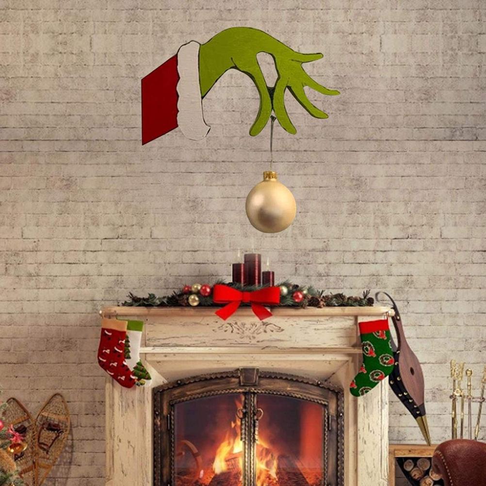 Christmas Thief Decoration Christmas Ornaments Exquisite Funny Thief Window Props for Window