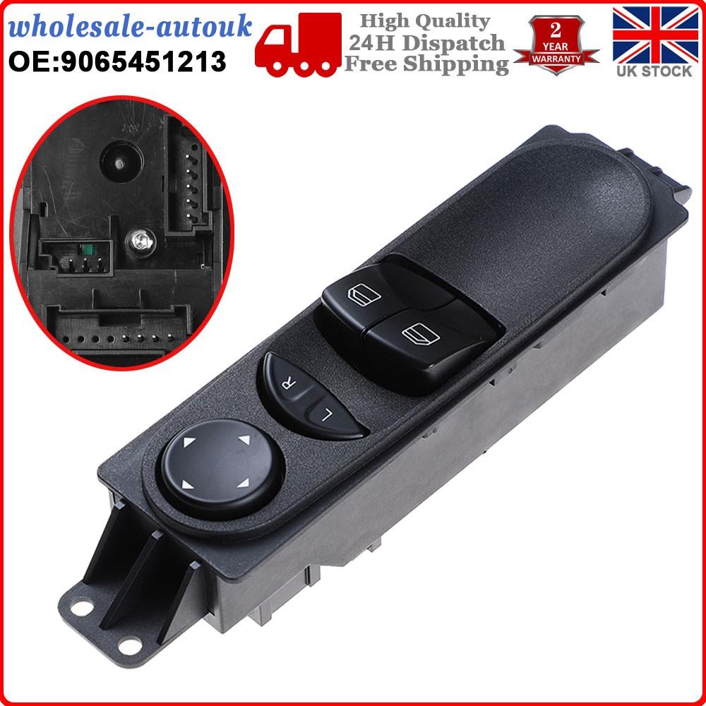 Electric Window Mirror Control Switch Console For VW Crafter Benz Sprinter W906