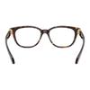 Versace Temple logo injection molded square optical glasses women's tortoiseshell 65990154 VE3376U108-Tortoiseshell 53/16/140-h.40
