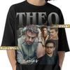 THEO JAMES SHIRT, Theo James Individuelles T-Shirt, Theo James Vintage Bootleg T-Shirts, Geschenk für Theo James Fans