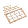 Simulation Window  for  , 112     Furniture  ature Model Wooden 12 Pane Blank Window   Accessories   Accessories