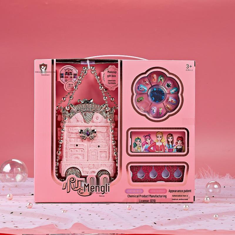 Kids' Makeup Set: Lipstick Toy for Girls Aged 3-6 – Pretend Play Kit