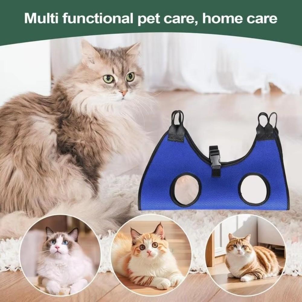 Anti-scratch Pet Sling Harness Hanging Restraint Bag New Pet Grooming Hammock Pet Accessories