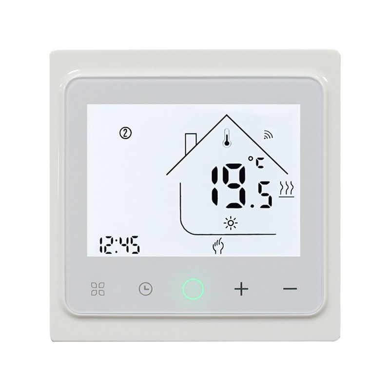 

ABJI-16A Tuya Smart Wifi Thermostat Water Electric Warm Floor Heating Water Gas Boiler Temperature Controller For Alexa белый