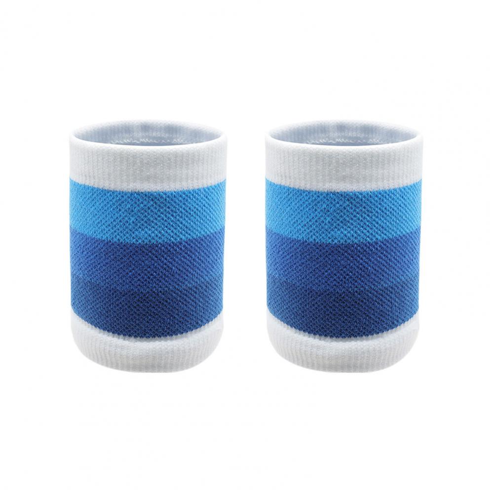 1/2Pcs Sports Wrist Strap Unisex Sweat-wicking Breathable Wrist Guard Badminton Tennis Basketball Fitness Practical Accessories