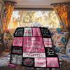 Birthday Customize Your Name Rv Blanket Soft Warm Lightweight Allseason Multipurpose Blanket For Travel Camping Picnic Sofa Bed Living Room Suitable