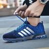 New Shoes Air Cushion Couple Sports Shoes Casual Flying Weavers Running Shoes Large Size Shoes