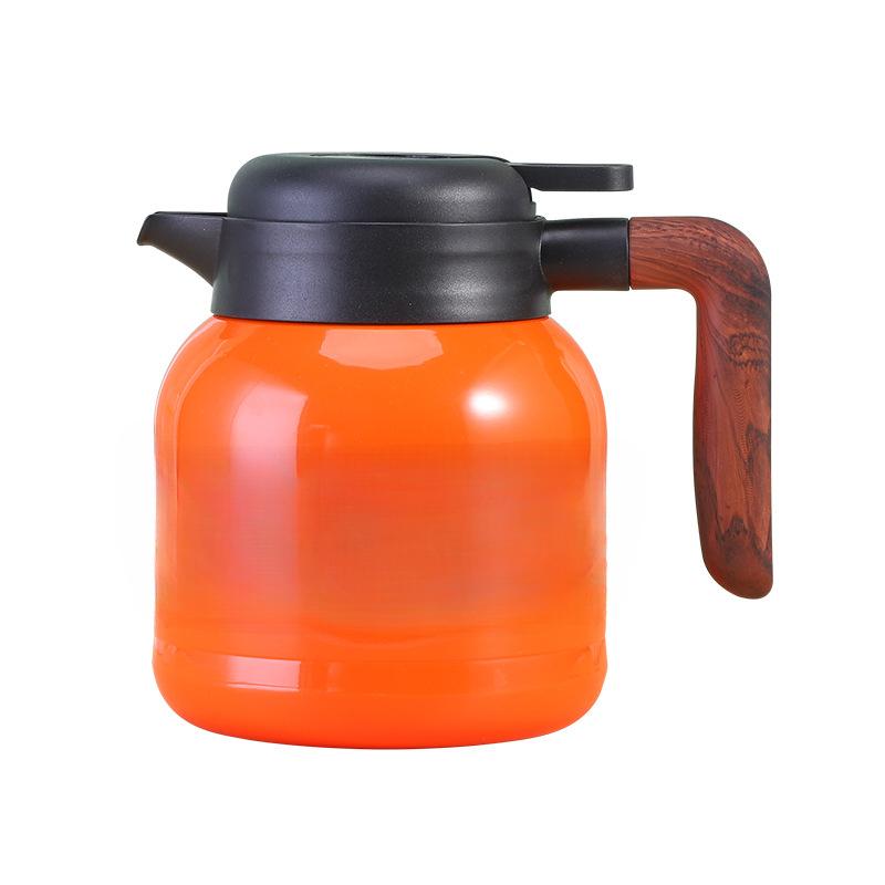 

Large Capacity Old White Tea Frowsty Pot Insulated Stewing Teapot Office Gift Household Tea Kettle 1L