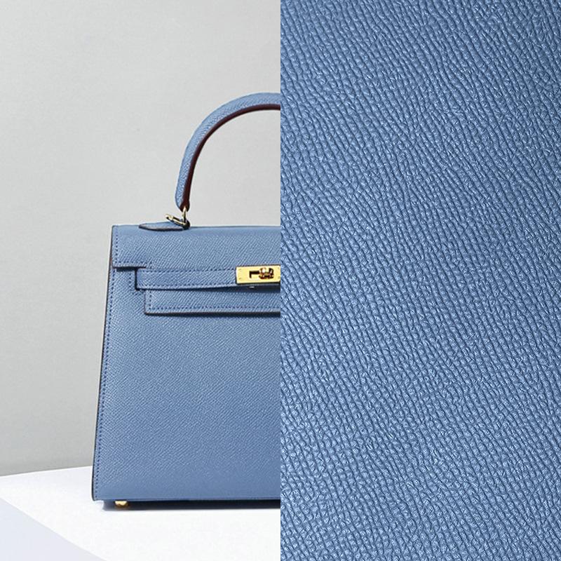 The Second Generation Kelly Bag Palm Pattern Cowhide Shoulder Bag Women's Leather Versatile Commuter Messenger Portable Kelly Bag