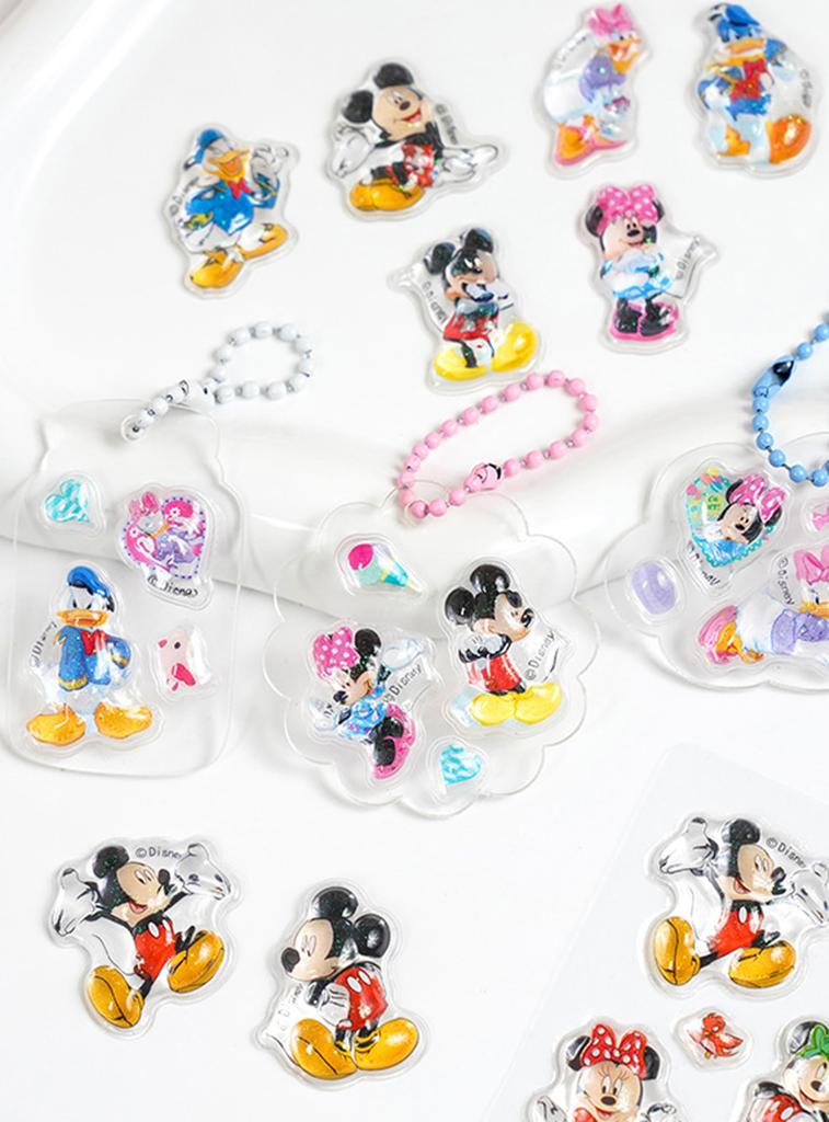 KRGNPLE 2026 New Drop 3D Puffy Stickers with Exquisite Perfect for Planner Creative and Cute Gifts Model, Store-Quality, 2-Pack Stickers, Patterns,