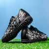 Professional Men TF Football Cleats Shock Absorbing PU Upper Durable Rubber Turf Sole For Adult Grass Field Soccer Games