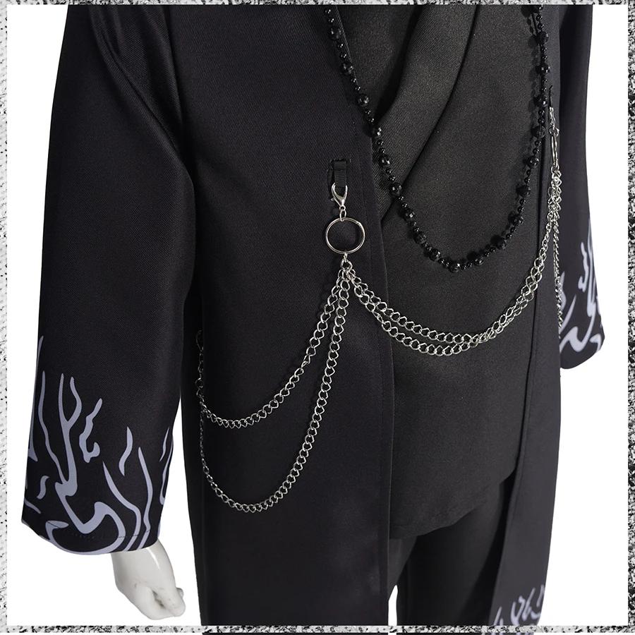 Cosplay Costumes for Kids Adults Boys Jinu Uniform Kimono Set Halloween Party Outfits