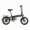 DYU A1F Pro Folding Electric Bike 250W, 36V 7.5Ah, 25KM/H Max Speed, 16-Inch Wheels, Pedal Assist, Disc Brakes, Urban Commuter E-Bike for Adults