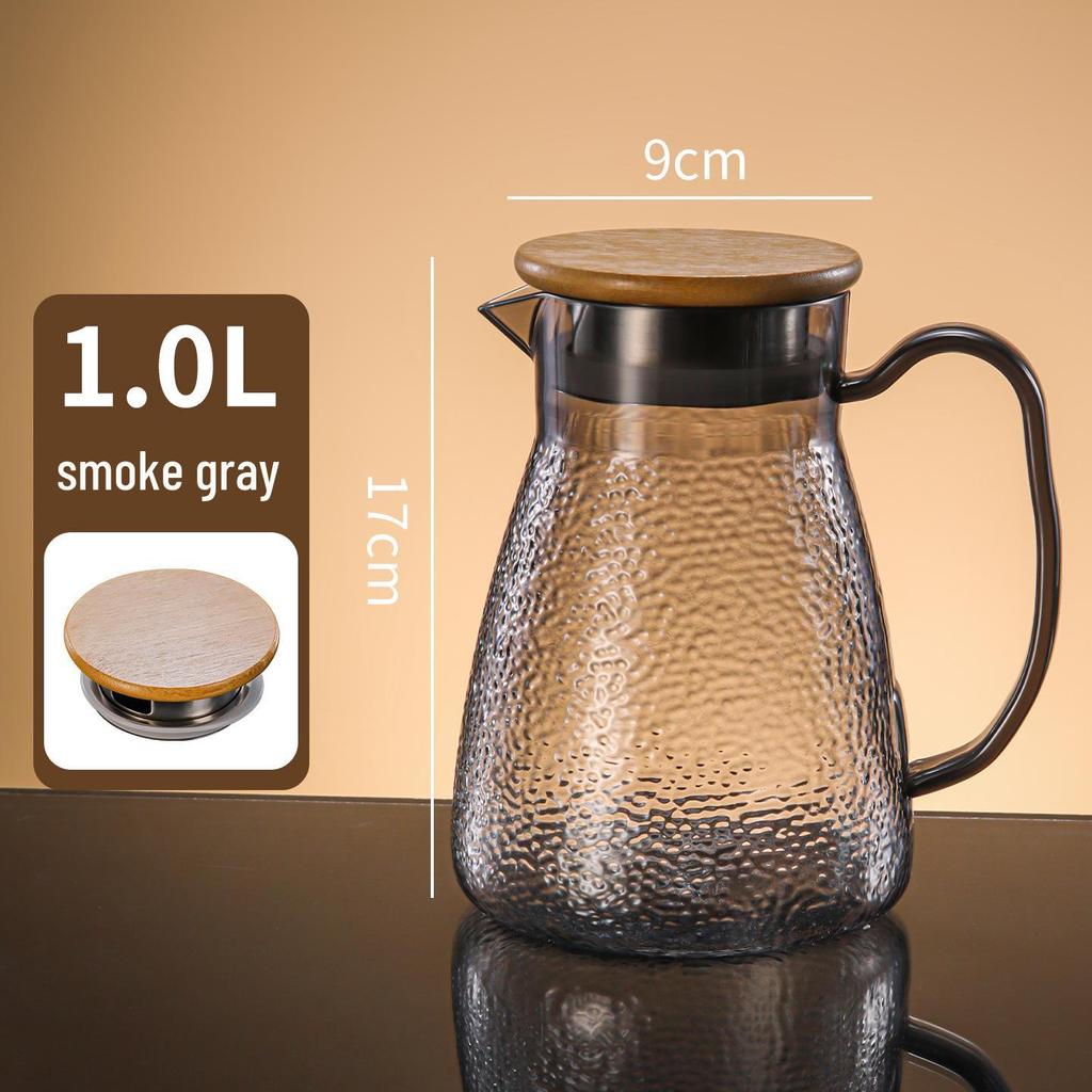 High-Temperature Resistant Acrylic Juice Jug - Plastic Fruit Beverage Kettle for Restaurants & Bars