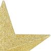 Étoile de sapin de Noël - SPRINGOS - 19 cm - Dorée - Décoration intérieure - Minimaliste
