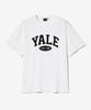 Yale Two-Tone Arch Short Sleeve T-Shirt White