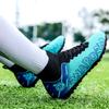 Herren-/Damen-Fußballschuhe Gummi Weiche Sohle Kurze Stollen Kunstrasen Jugendliche Kinder Fußballschuhe
