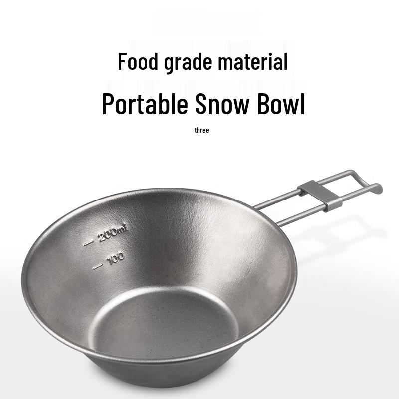 

NuFeng Outdoor Titanium Alloy Bowl