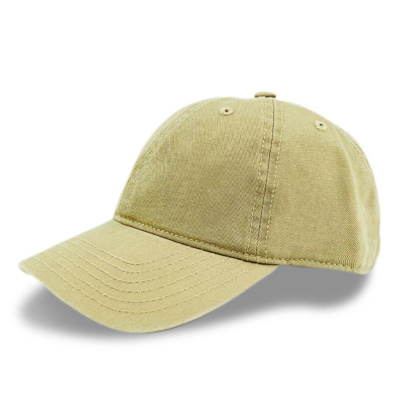 Premium Washed Cotton Duckbill Baseball Cap: Soft, Sunshade, Distressed Embroidery