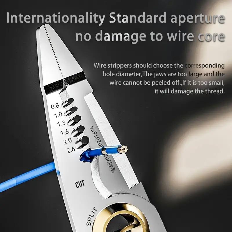 Multitool Pliers Wire Cutting Crimping Winding Cutting Crimping Pliers Electrician Tools Hand Tool For Mechanical Car Repair