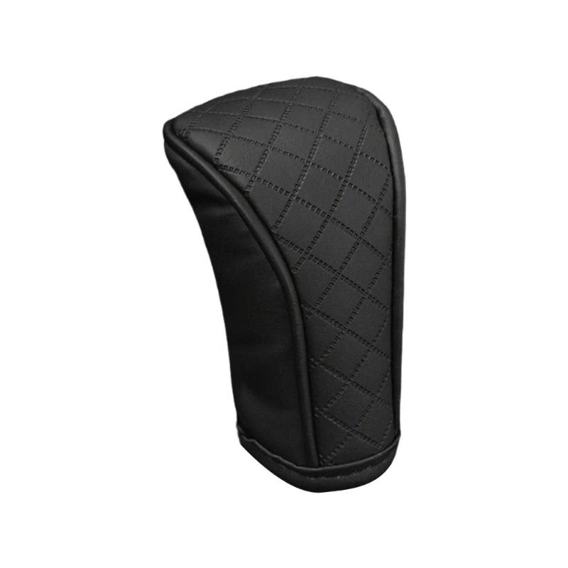Car Gear Shifts Knob Protector Waterproof Not Slip PU Leather Cover Universal Designs Automotive Shifts Knob Cover 120mm