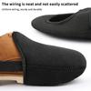 1 Pair Cycling Shoes Covers Windproof Half Palm Toe Protector Road Bike Overshoes Warm Anti Slip Motorbike Boots Accessories