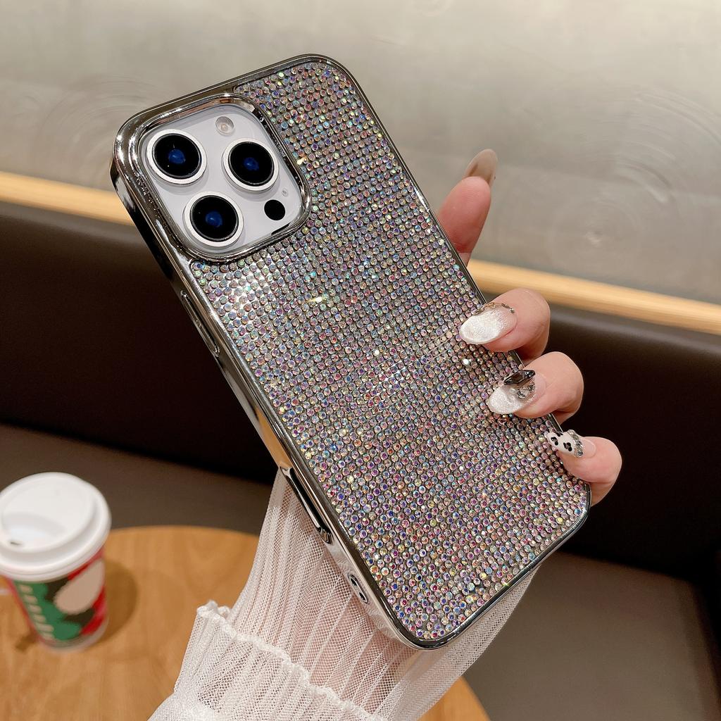 Stars and Diamonds Are Suitable for IPhone 16 Phone Case Apple 15 Promax All Inclusive Samsung S25ultra