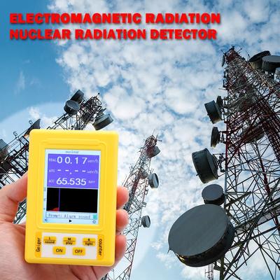 BR-9C 2-v-1 ruční digitální displej Elektromagnetické záření jaderný detektor EMF Geigerův čítač Plně funkční typový tester