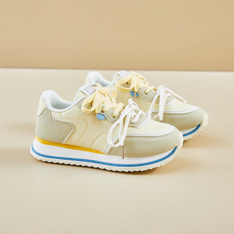 

2025 Весна Корейські Жіночі Модні Кросівки для Бігу, що Збільшують Зріст K1102 36