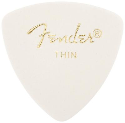 Pick 346 SHAPE CLASSIC CELLULOID PICKS 72 WHITE - COUNT,THIN