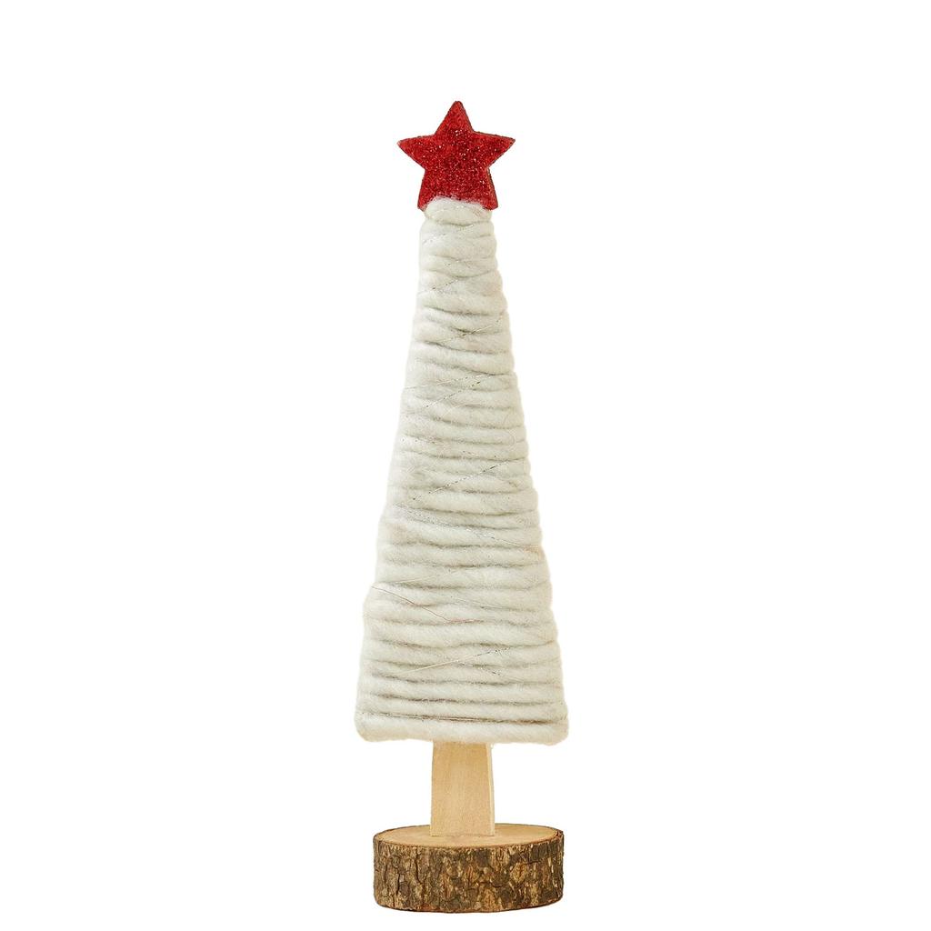 Mini Christmas Desktop Ornament Exquisite Portable Table Handiworks For Daily Use