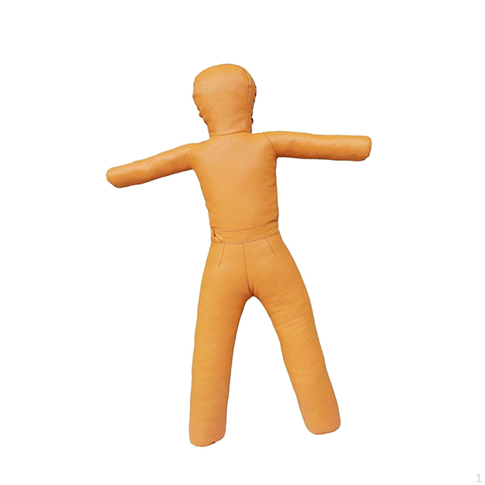 

Empty Wrestling Dummy, Punching Bag, Portable Grappling Training Aid, Boxing Dummy for Kids, жовтий