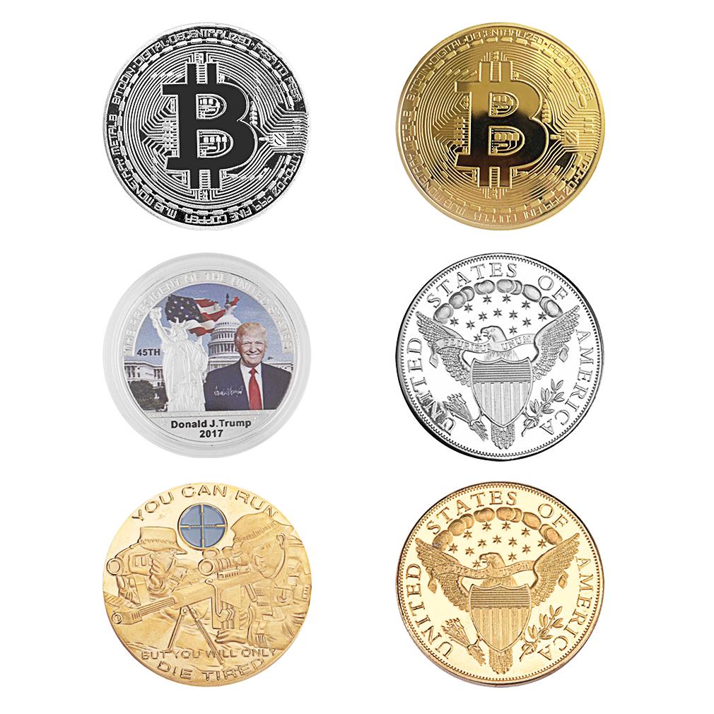 Buy Bitcoin Coin Bronze Physical Bitcoins Coin Collectible BTC Coin at  affordable prices — free shipping, real reviews with photos — Joom