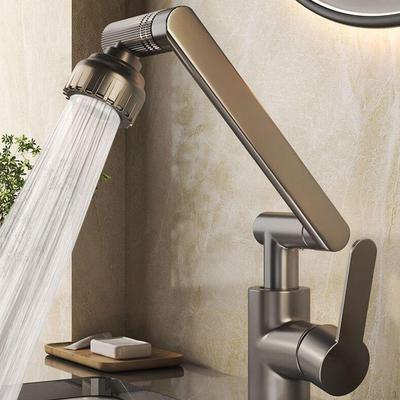Swivel Faucet for Kitchen Sink Wash Basin Elegant Practical Mixer and Cold
