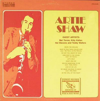 LP Record ARTIE SHAW  Artie Shaw FS248 EVEREST RECORD 1972 US Jazz Used