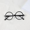 Korean-Style Fashionable Round Frame Decorative Glasses for Kids - No Lenses, Unisex Trendy Glasses for Boys and Girls
