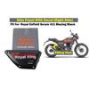 Royal Enfield "Blazing Black Scram 411 Right Side Panel With Decal"
